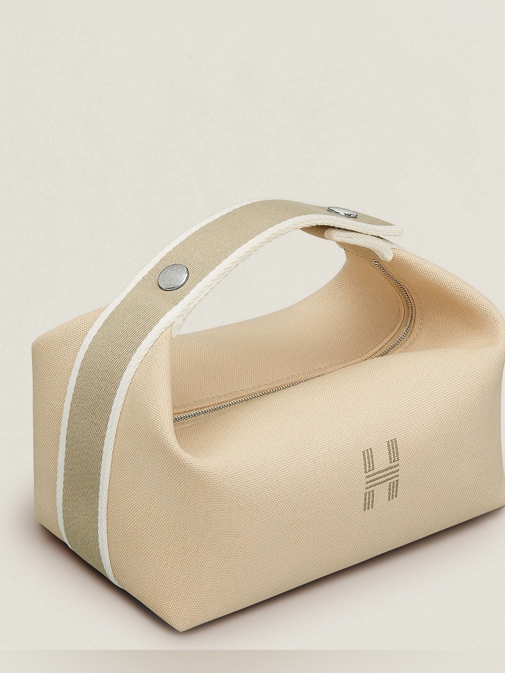 HERMES Bride-a-Brac travel case, small model in NATUREL